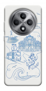 Чехол Southern pearl для Oppo Reno 12 F 4G