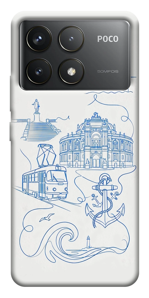 Чехол Southern pearl для Xiaomi Poco F6 Pro