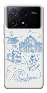 Чехол Southern pearl для Xiaomi Poco X6 Pro
