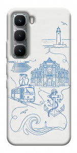 Чехол Southern pearl для Infinix Hot 60i
