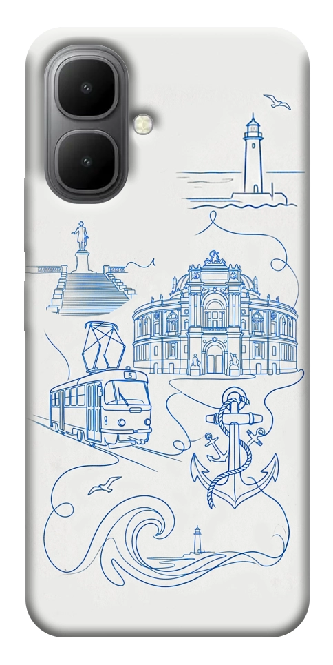 Чехол Southern pearl для Infinix Smart 10