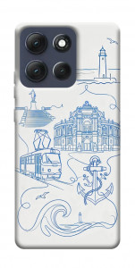 Чехол Southern pearl для Motorola Moto G86 Power