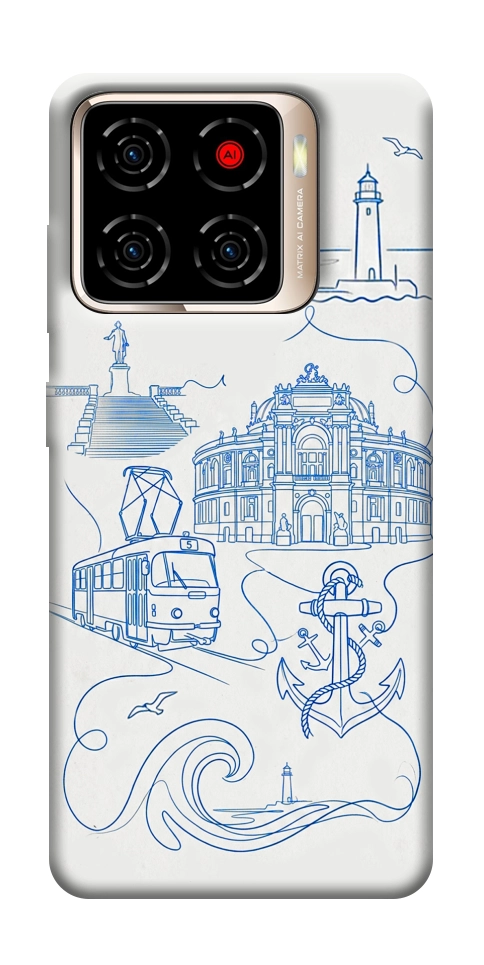Чехол Southern pearl для ZTE Blade A56