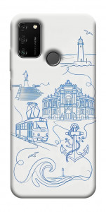 Чехол Southern pearl для Huawei Honor 9A