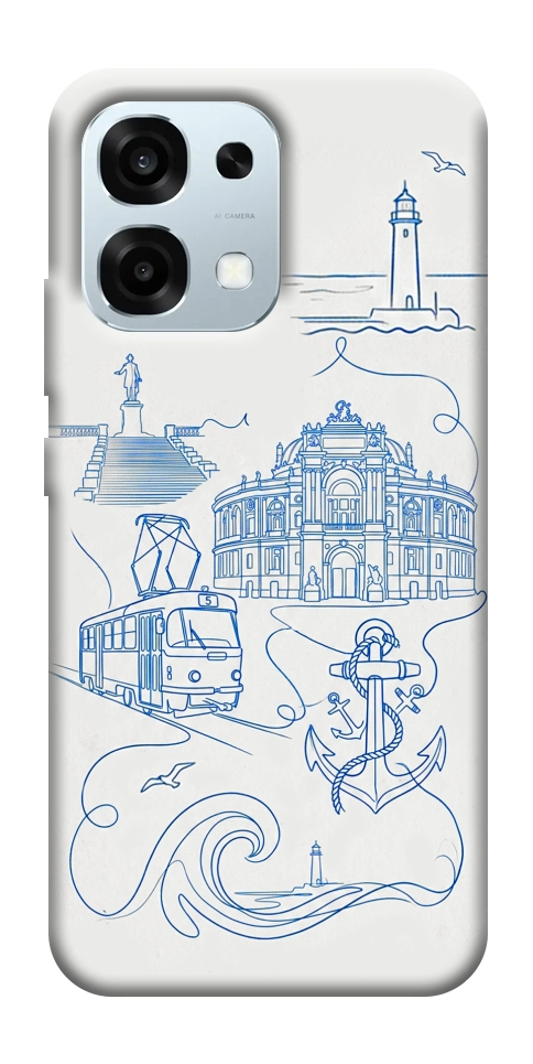 Чехол Southern pearl для Oppo A6 Pro