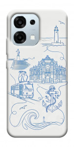 Чехол Southern pearl для Oppo A6 Pro 5G