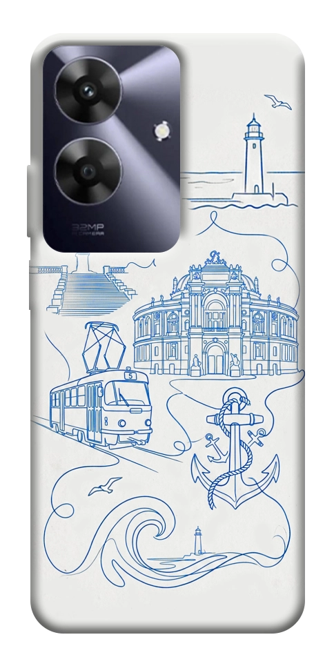 Чехол Southern pearl для Realme Note 60x