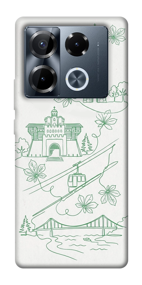 Чехол Heart of Kyiv для Infinix Note 40 Pro 4G