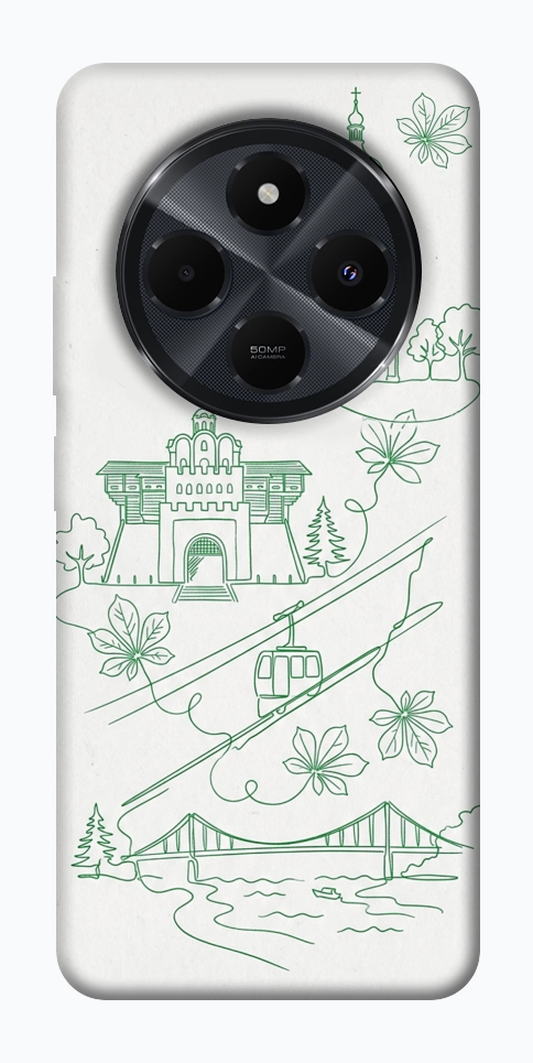 Чехол Heart of Kyiv для Xiaomi Redmi 14C