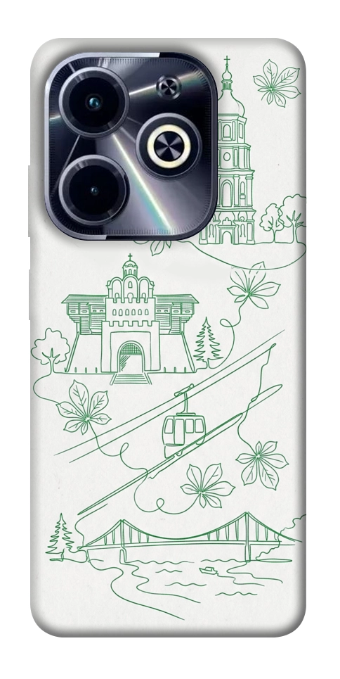 Чехол Heart of Kyiv для TECNO Spark 20