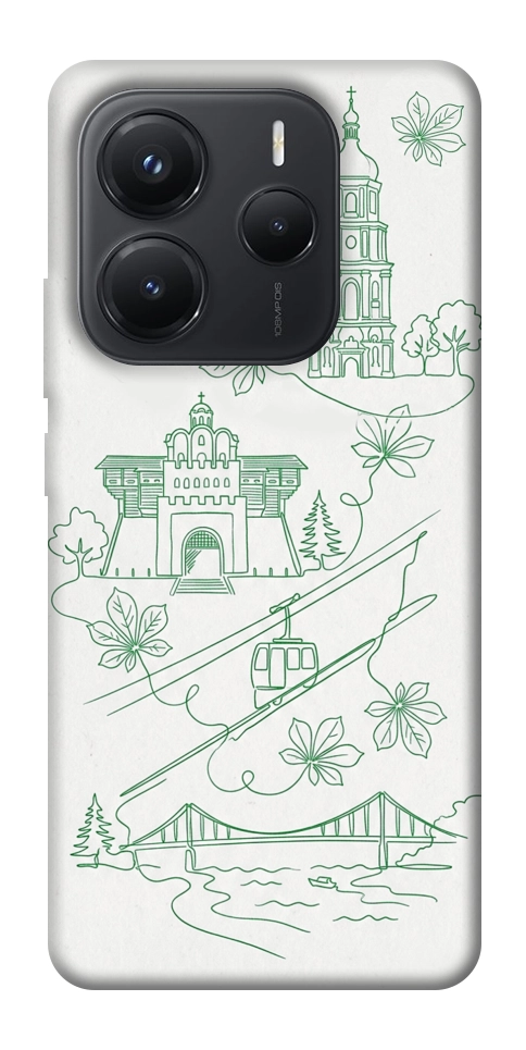 Чехол Heart of Kyiv для Xiaomi Redmi Note 14 5G