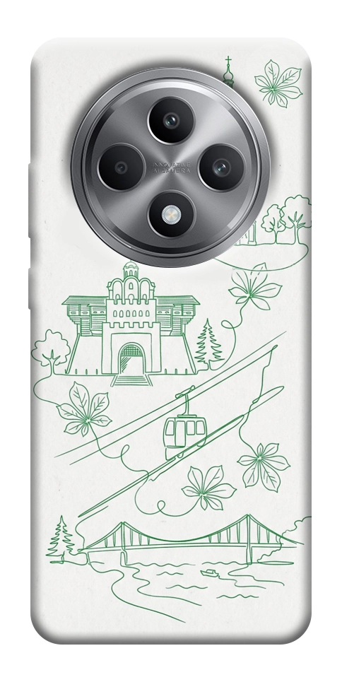 Чехол Heart of Kyiv для Oppo Reno 12 F 4G