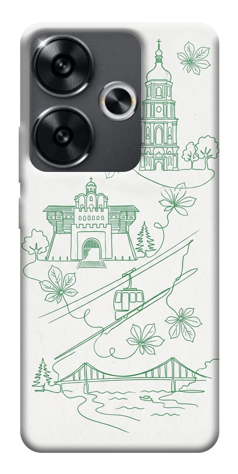 Чохол Heart of Kyiv для Xiaomi Poco F6