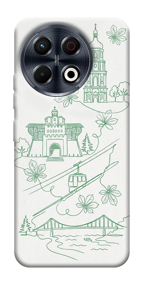 Чохол Heart of Kyiv для TECNO Spark 30 Pro (KL7)