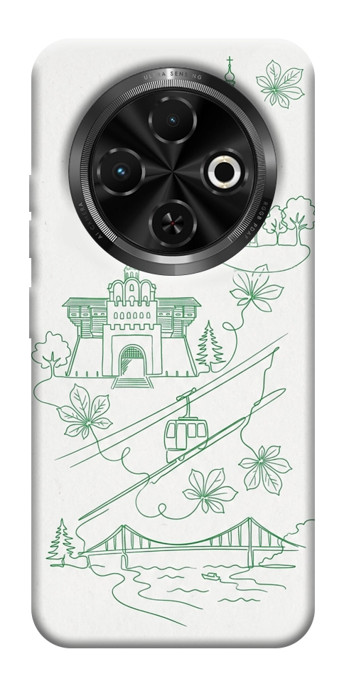 Чехол Heart of Kyiv для TECNO Spark 30C (KL5n)