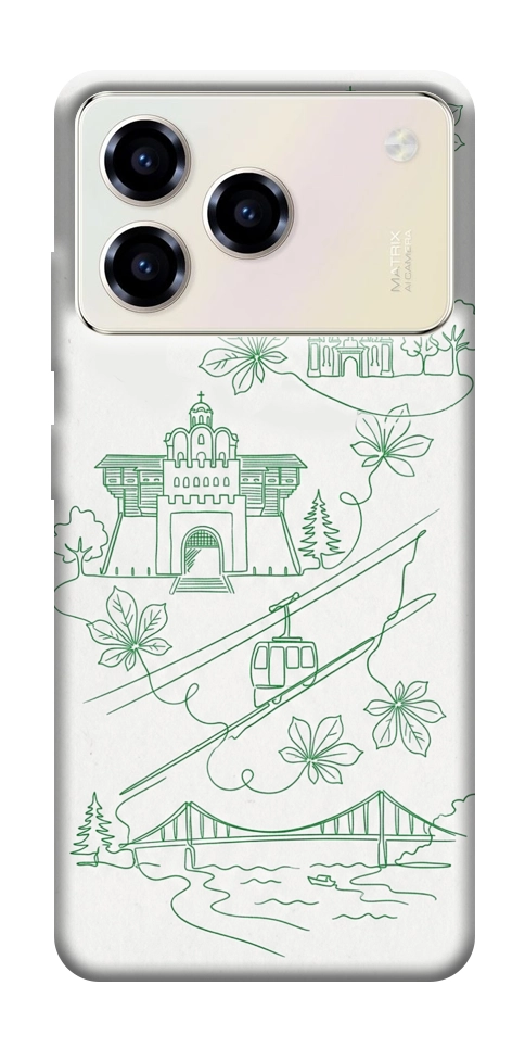 Чехол Heart of Kyiv для ZTE Blade A76 4G