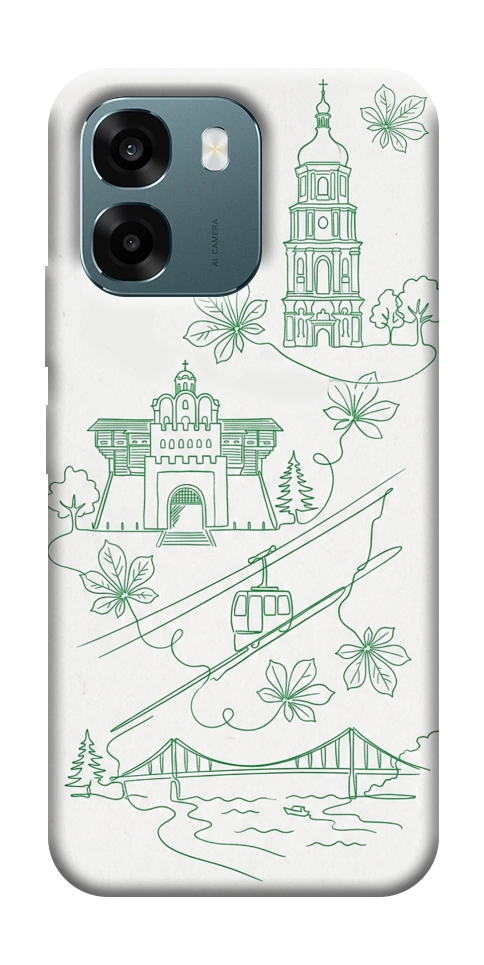 Чехол Heart of Kyiv для Oppo A6