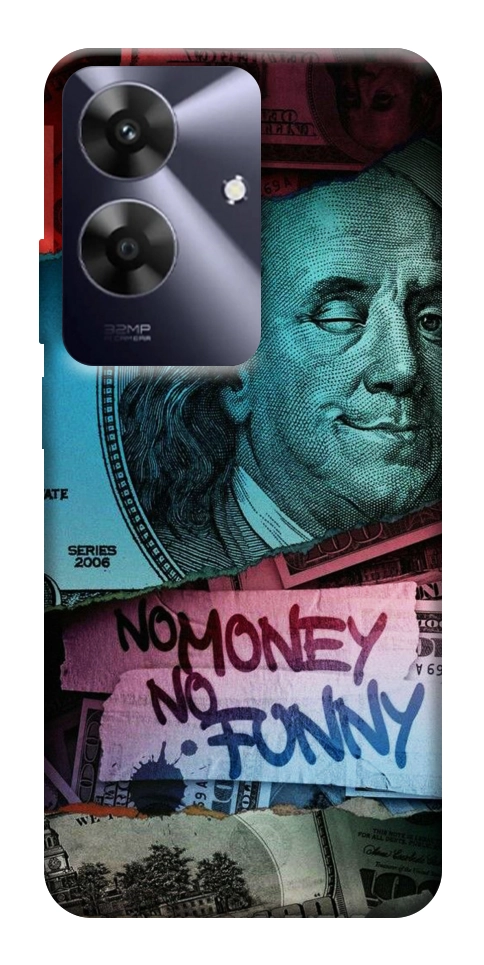 Чохол No money no funny для Realme Note 60x