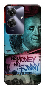 Чехол No money no funny для Realme Note 60x