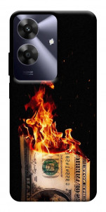 Чехол Money burn для Realme Note 60x