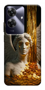 Чехол Gold statue для Realme Note 60x
