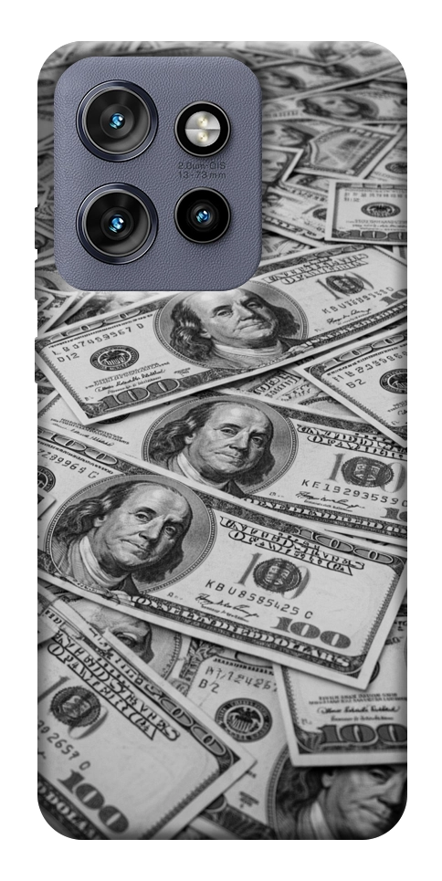 Чехол Dollars background для Motorola Edge 60 Neo