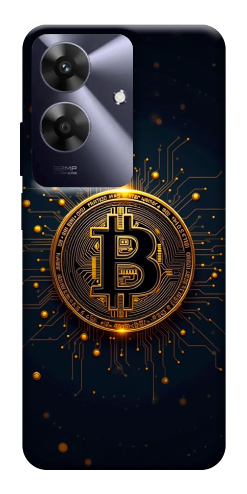 Чехол Bitcoin для Realme Note 60x