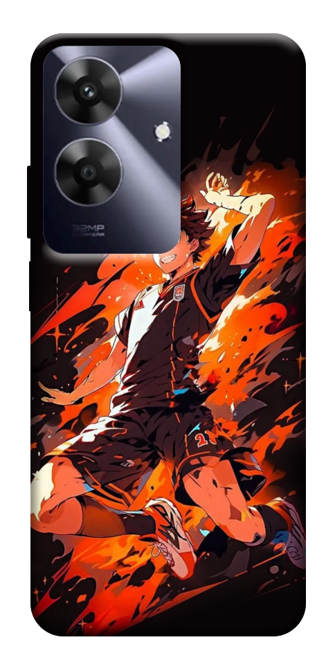 Чехол Haikyuu hinata для Realme Note 60x
