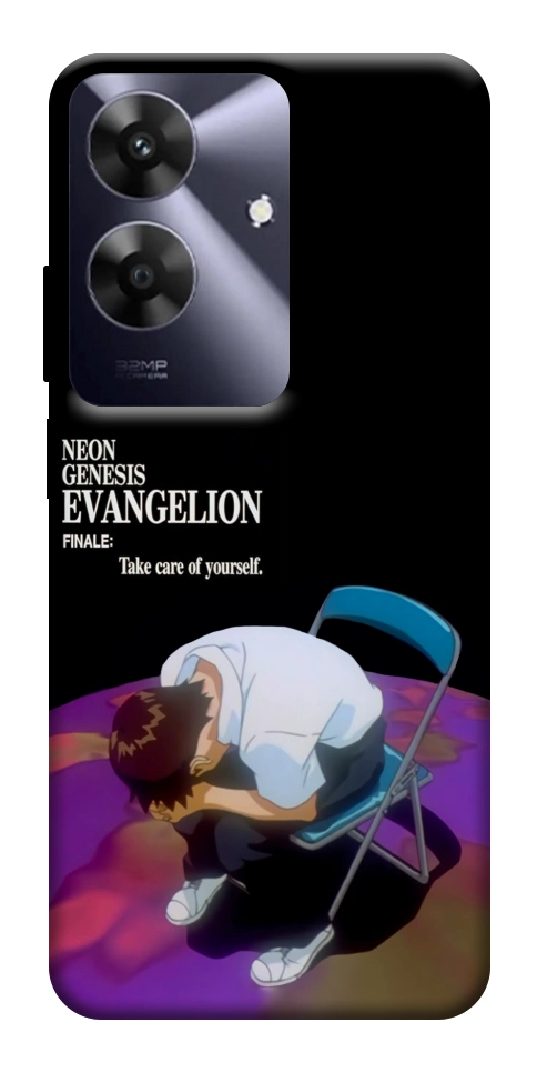 Чехол Shinji sitting in the dark для Realme Note 60x