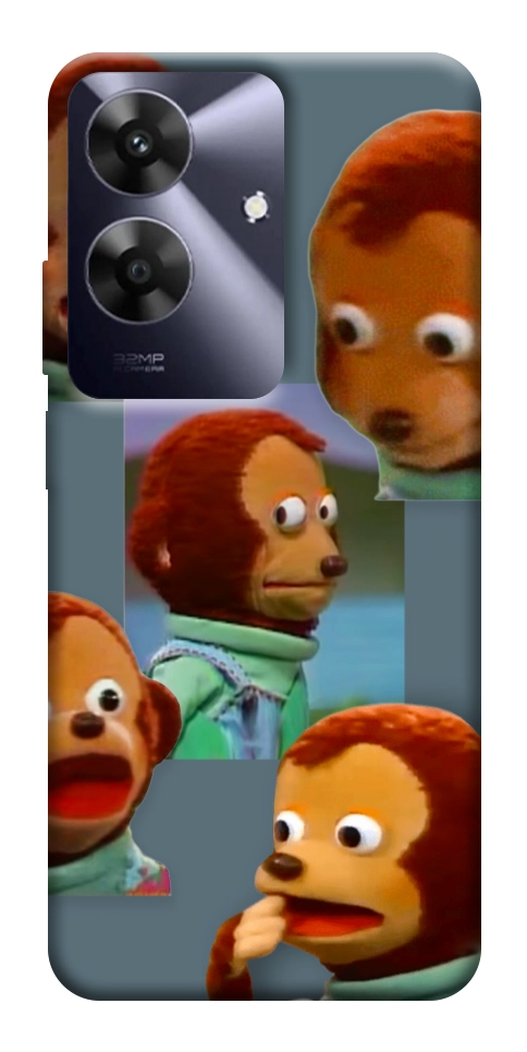 Чехол Side eye monkey для Realme Note 60x