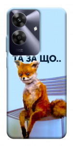Чехол Tired fox для Realme Note 60x