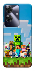 Чехол Block Adventure для Realme Note 60x