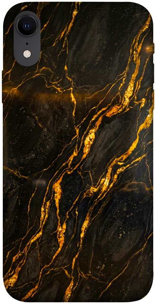 Чехол Black gold для iPhone XR