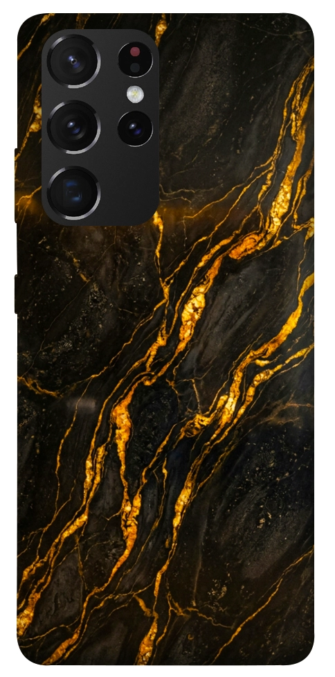 Чехол Black gold для Galaxy S21 Ultra