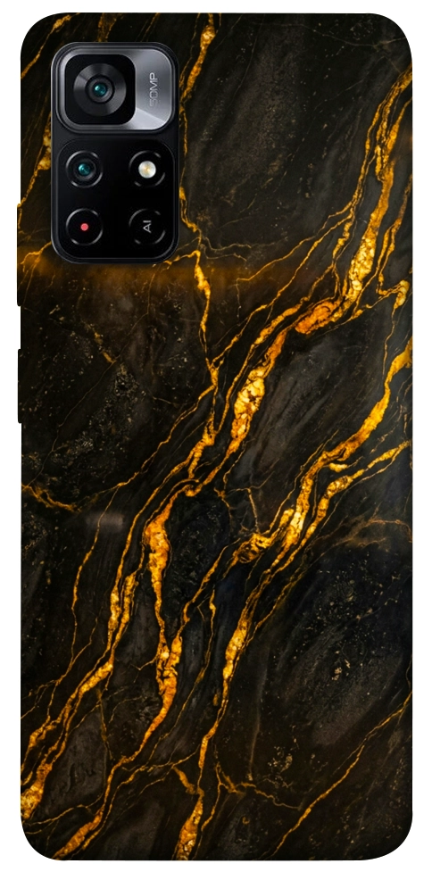 Чехол Black gold для Xiaomi Poco M4 Pro 5G