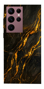Чехол Black gold для Galaxy S22 Ultra