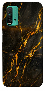 Чехол Black gold для Xiaomi Redmi Note 9 4G