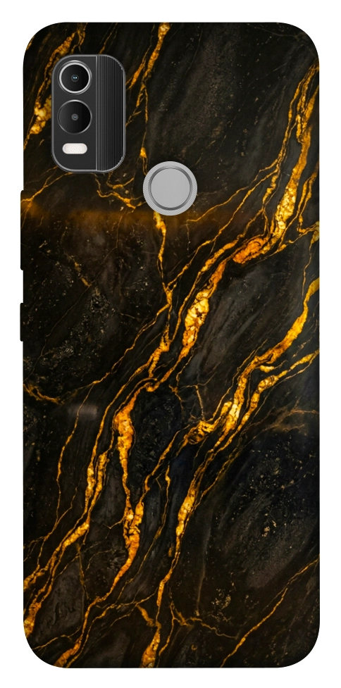 Чохол Black gold для Nokia C21 Plus