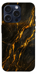 Чехол Black gold для iPhone 15 Pro