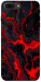 Чохол Black red marble для iPhone 7 Plus