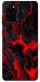 Чехол Black red marble для Galaxy S20 Plus (2020)