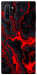 Чохол Black red marble для Galaxy Note 10 (2019)