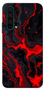 Чехол Black red marble для Huawei Honor 20 Pro