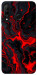 Чохол Black red marble для Huawei P30 Lite