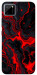 Чохол Black red marble для Realme C11