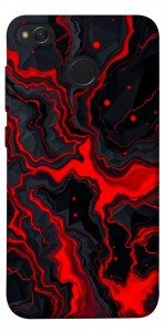 Чехол Black red marble для Xiaomi Redmi 4X