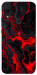 Чехол Black red marble для Xiaomi Redmi 7