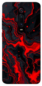 Чехол Black red marble для Xiaomi Redmi K20