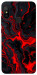 Чехол Black red marble для Xiaomi Redmi 6 Pro