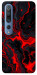 Чохол Black red marble для Xiaomi Mi 10